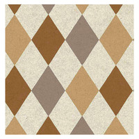 Cristiana Masi Geometric Triangle Wallpaper - Brown