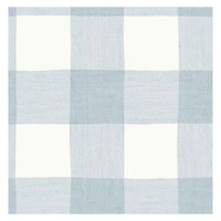 Cristiana Masi Blue Plaid Wallpaper -Blue / White