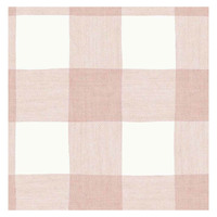 Cristiana Masi Pink Plaid Wallpaper -Pink / White