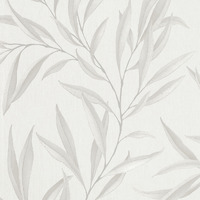 Beige Textured Metallic Leaves