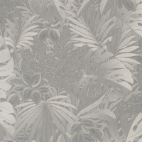 Metallic Grey Leaves