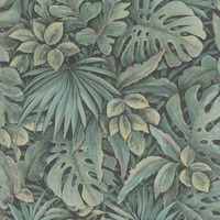 Green Textured Leaves