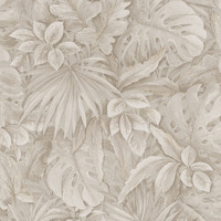 Beige Textured Leaves