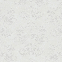 White Textured Damask