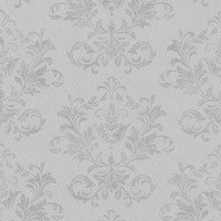 Grey Textured Damask