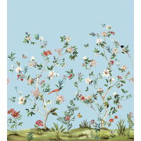 Chinoiserie Magnolia Mural